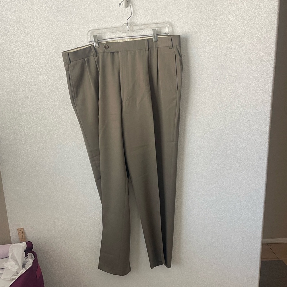 Brooks Brothers Men's Tan Pants Trousers